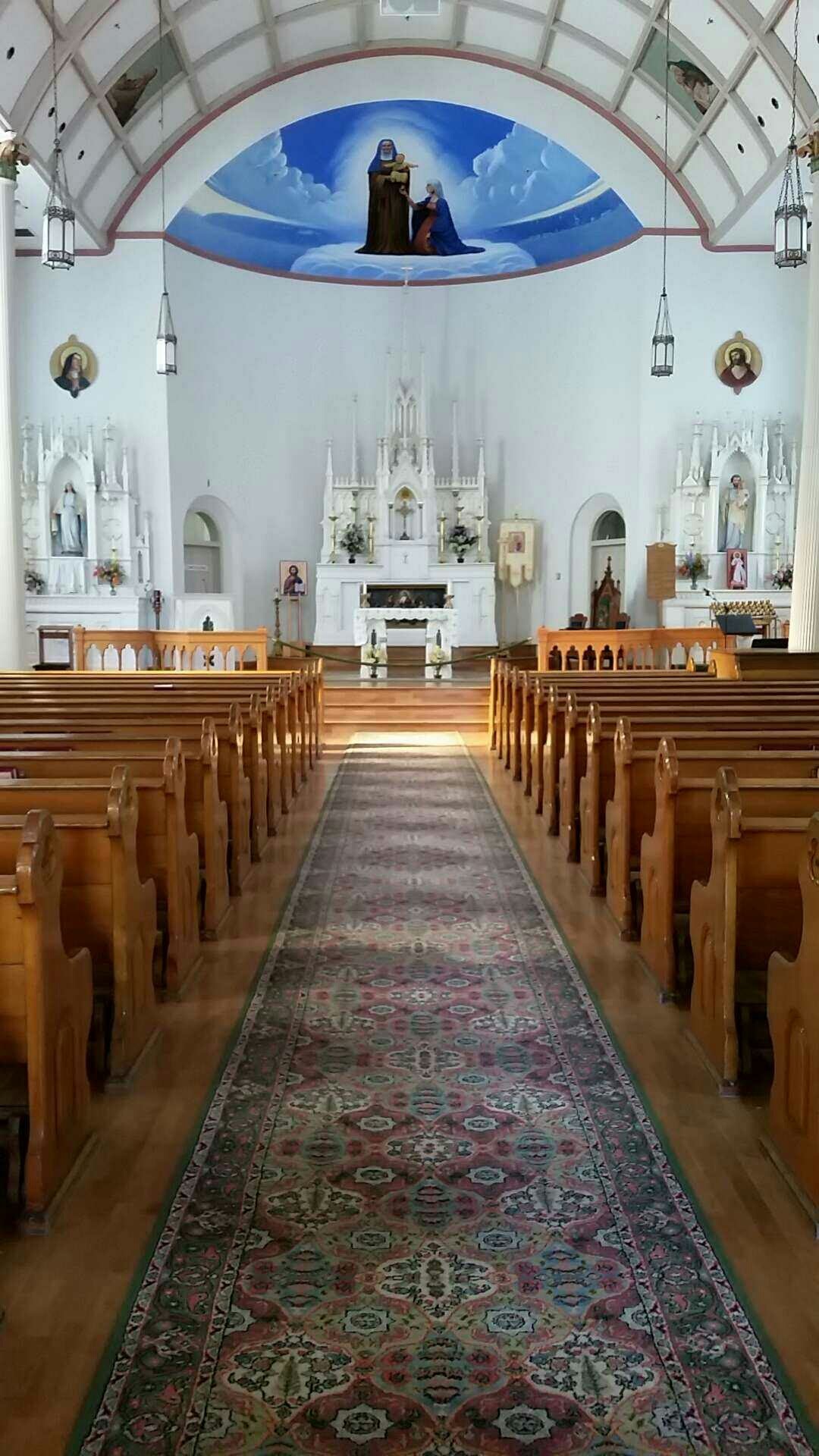 St. Anne's catholic church mackinac island michigan
