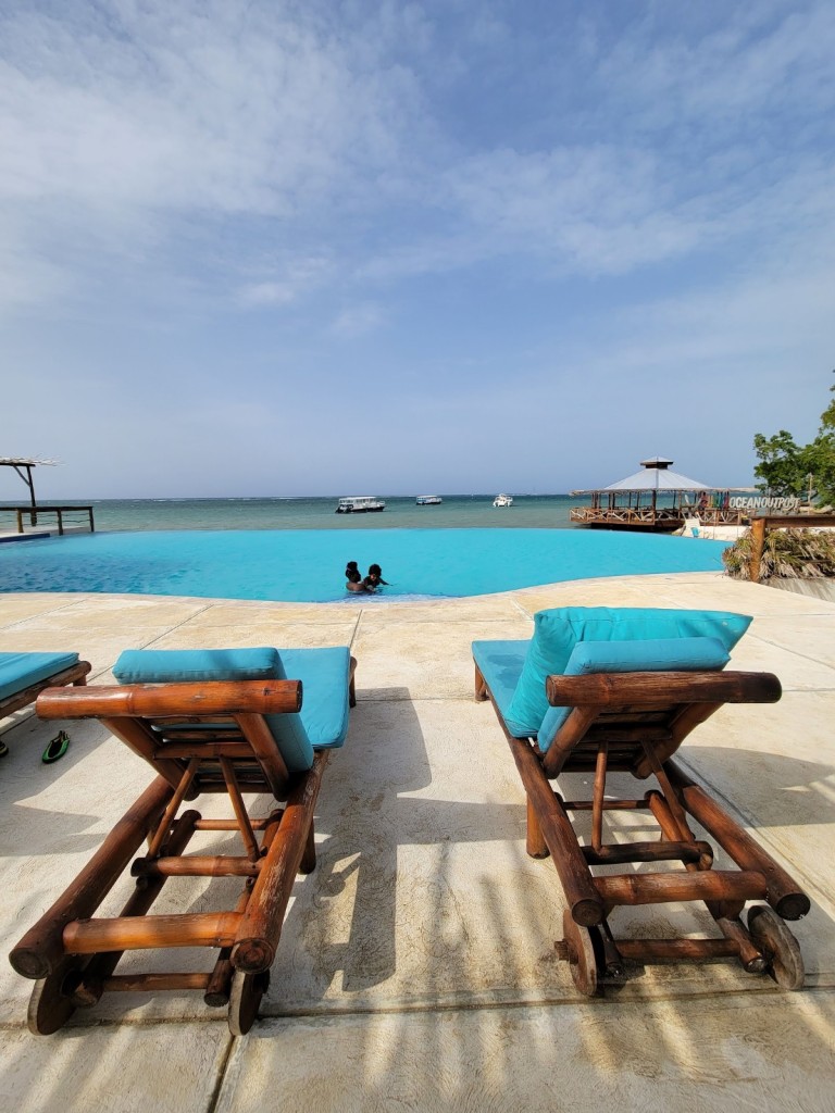 Chukka Ocean outpost at Sandy bay jamaica infinity pool